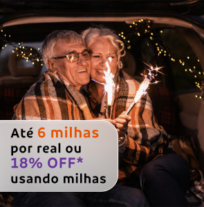 Alugue um carro com a Movida e junte até 6 milhas por real ou garanta 18% OFF usando milhas (Apenas Assinantes Clube Smiles, Diamante e/ou Magno).
