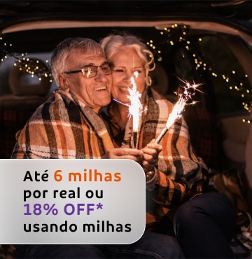 Alugue um carro com a Movida e junte até 6 milhas por real ou garanta 18% OFF usando milhas (Apenas Assinantes Clube Smiles, Diamante e/ou Magno).